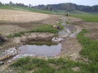 Ausdolung Bubenbach Mittelhäusern Kt. Bern